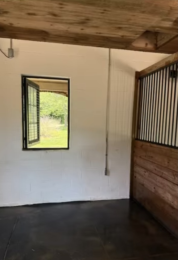 Barn interior cleanup — Chester County, PA property maintenance by Asset Maintenance Pros