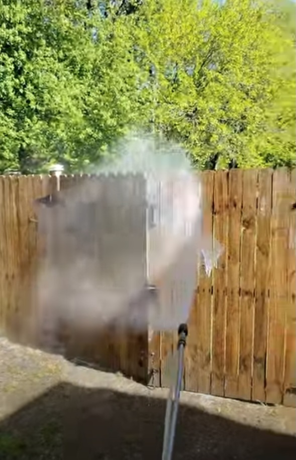 Pressure washing — Delaware County, PA property maintenance by Asset Maintenance Pros
